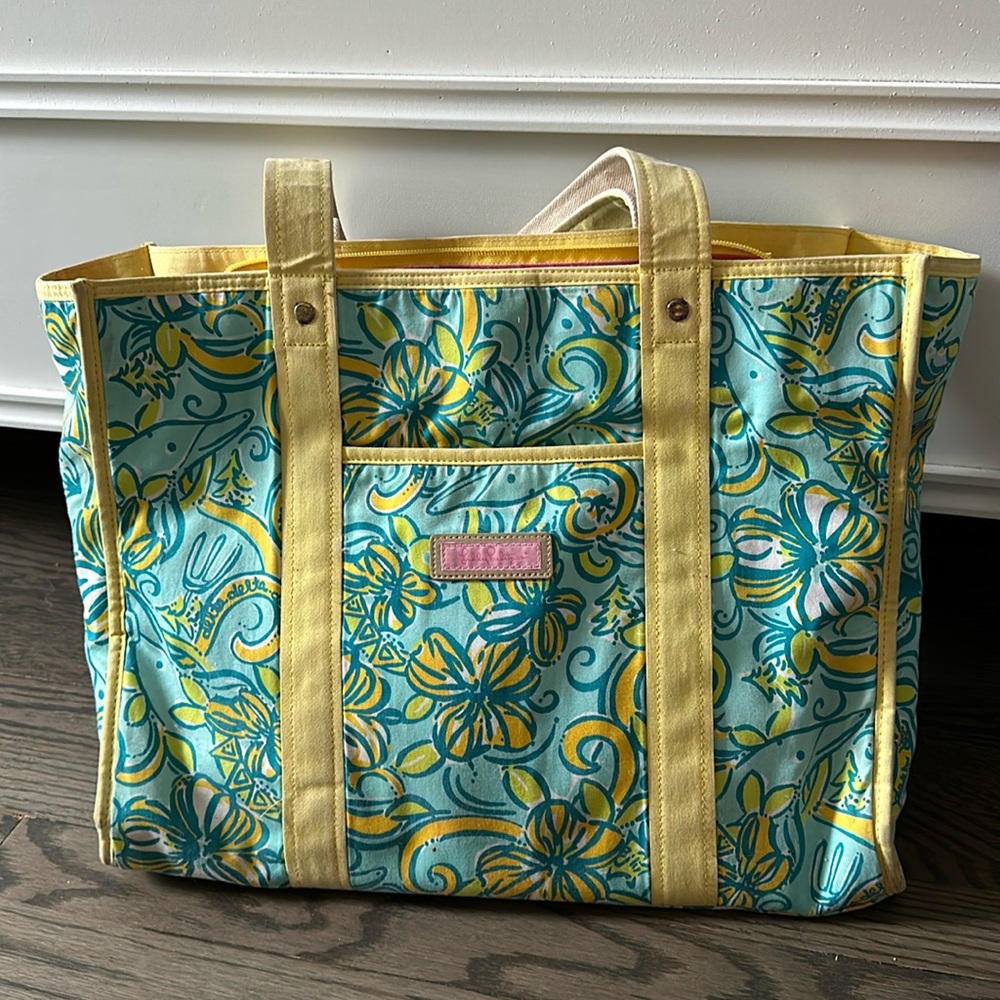 Lilly Pulitzer Tri Delta bag